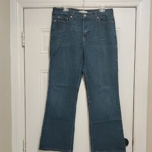 Levi's Classic Blue Wide Leg Jeans